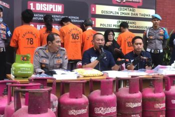 Polda Banten bongkar modus suntik LPG subsidi di Tangerang