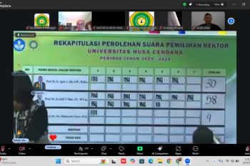 Jefri Bale terpilih sebagai Rektor Undana periode 2025-2029