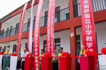 IMIP dan DSI Rampungkan Revitalisasi SDN Kurisa di Morowali