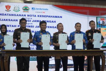 Pemkot Tegal tandatangani MoU dengan Kejati Jateng