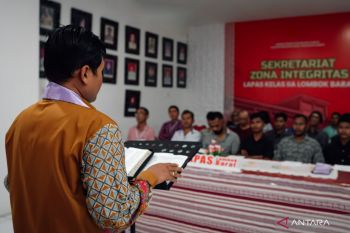 Sedikitnya 12 warga binaan Lapas Lombok Barat diusulkan terima remisi Natal