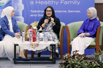 AQUA dorong peran ibu sebagai teladan hidup sehat keluarga