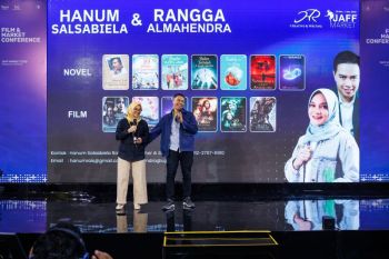 Penulis Hanum Rais perkenalkan IP dan karya baru di JAFF Market 2025
