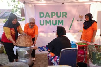 Baznas sediakan layanan dapur dan kesehatan untuk korban banjir Padang