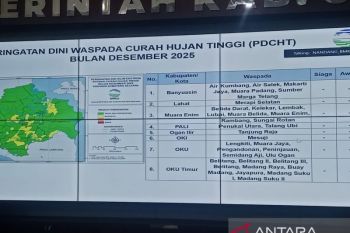 Warga OKU diimbau waspada hujan lebat disertai angin kencang