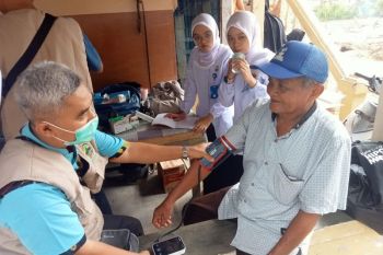 Tim kesehatan sudah masuk ke lokasi galodo Batu Busuak Kota Padang