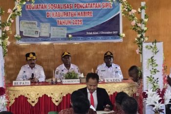 Disdukcapil Papua Tengah mencatat 30 pasangan ikut pernikahan massal