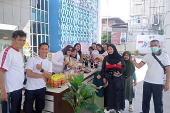 Bapas Palu koordinasikan pameran karya warga binaan di acara jalan santai