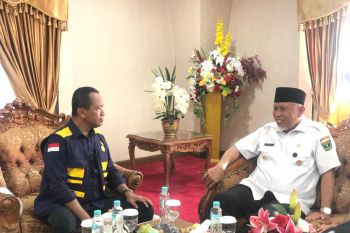 Kinerja Gubernur Mahyeldi dalam penanganan dampak bencana, mendapat apresiasi dari Menteri ESDM