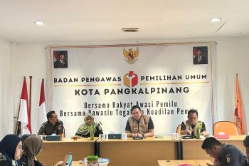 Bawaslu Pangkalpinang evaluasi pengelolaan data perkuat transparansi layanan informasi publik
