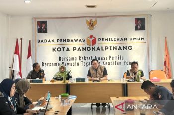Bawaslu Pangkalpinang evaluasi pengelolaan data dan layanan informasi