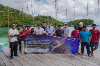 Kemenpar promosikan Raja Ampat di Papua Barat sebagai destinasi selam ke Australia