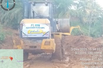 PT PPR buka akses jalan penghubung Palembayan-Ampek Nagari di Agam