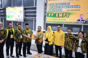 AMPG gelar Diklat Satgas Tanggap Bencana bantu korban bencana Sumatera