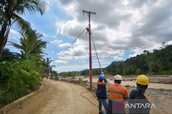 ESDM: Pemulihan listrik di Aceh 52 persen, Sumbar capai 99 persen