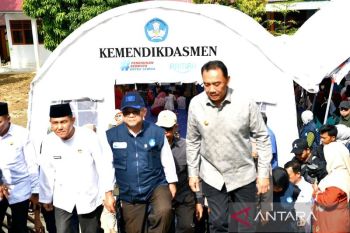 Mendikdasmen pastikan keberlanjutan pembelajaran pascabencana