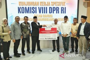 Wagub Sumut paparkan kondisi terkini daerah terdampak ke DPR RI