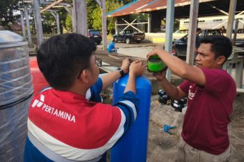 PGN-Pertamina Peduli memasok logistik dapur umum korban bencana