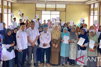 Sebanyak 65 lembaga keagamaan di Situjuah Limo Nagari dapat bantuan Rp294 Juta