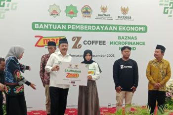 Baznas Luncurkan Program ZCoffee, BMM, dan 1.300 Zmart di Jateng