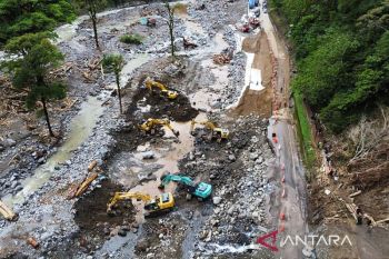 Pemprov Sumbar kebut bangun akses semipermanen di wilayah bencana