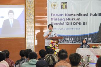 Komisi XIII DPR RI, Kemenkum, dan Kemenkum Jateng gelar Forum Komunikasi Publik Bidang Hukum