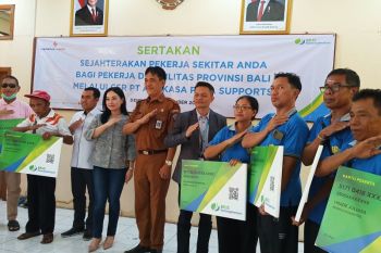 PT Angkasa Pura Support beri jaminan sosial 150 pekerja rentan di Bali