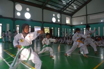 Shokaido Banten adakan ujian kenaikan tingkat periode III 2025