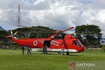 TNI AU siagakan dua helikopter untuk percepat distribusi bantuan di Aceh Tengah