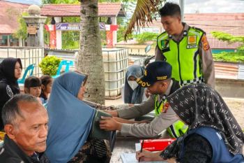 Polres Bener Meriah gelar bakti kesehatan untuk korban bencana