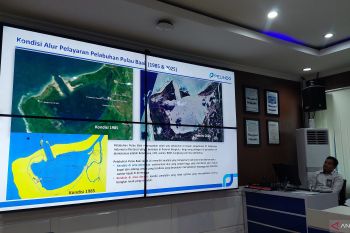 Normalisasi dermaga Pulau Baai, Pelindo tutup 450 meter dinding jebol