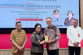 Jamkrindo dukung pelatihan produktif pelaku pidana kerja sosial di Banten