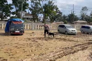 Polda Aceh kerahkan anjing K-9 cari korban banjir di Aceh Tamiang