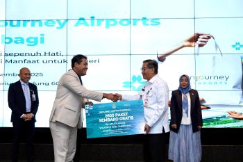 InJourney salurkan 7.000 paket sembako untuk masyarakat sekitar Soetta