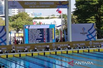 Tujuh perenang Indonesia melaju ke babak final enam nomor renang