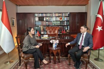 Indonesia, Turkey have very close relations on Palestinian issue