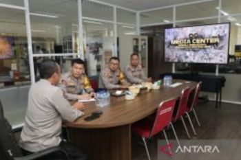 Polresta Bandara Soetta Jadi "Media Center" Distribusi Bantuan Bencana
