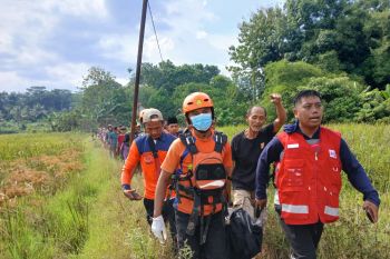 Anak yang hanyut di Sungai Ciujung ditemukan meninggal