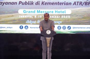 Transformasi layanan berintegritas jadi tema Rakernas Kementerian ATR/BPN 2025, Wamen Hukum: Salah satu kunci ciptakan pemerintahan yang bersih