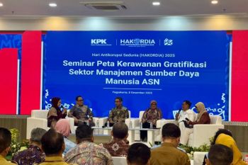KPK bedah 8 celah gratifikasi dalam manajemen SDM ASN, mulai dari rekrutmen hingga promosi