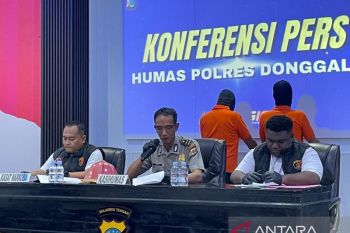 Polres Donggala gagalkan penyelundupan 1 kg sabu dari Malaysia