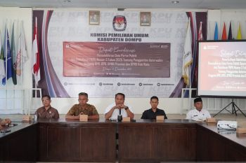 KPU Dompu gelar rakor bahas penguatan data parpol hingga mekanisme PAW
