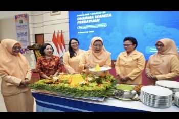DWP Kemenkum Jateng ikuti rangkaian peringatan HUT ke-26 Dharma Wanita Persatuan