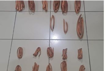 Polisi tangkap pencuri pipa tembaga di kawasan Bandara Mas Kota Tangerang