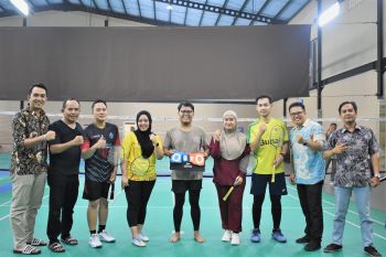 Sambut HUT ke-130, BRI Cabang Cilegon gelar lomba bulu tangkis
