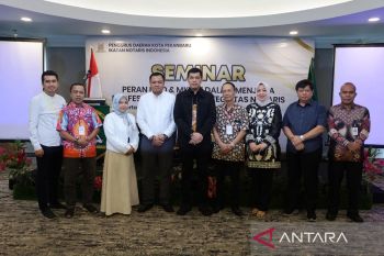 Tingkatkan Integritas Notaris, Kemenkum Riau Gelar Seminar dan Sosialisasi BPJS Ketenagakerjaan