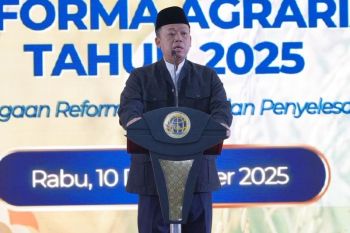 Pesan Menteri Nusron dalam pembukaan Rakornas Reforma Agraria: Tidak ada arahan khusus, koordinasikandenganbaik