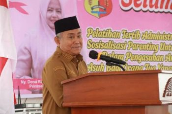 Wawako Solok buka kegiatan pelatihan tertib administrasi bagi pengurus GOW