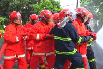 Pertamina Patra Niaga Papua Maluku simulasi penanggulangan keadaan darurat di Jayapura