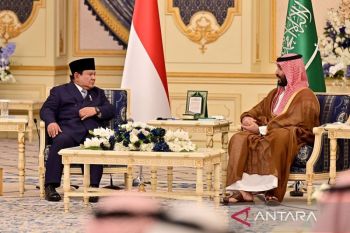 Putra Mahkota Saudi dan Presiden RI bahas eskalasi militer regional
